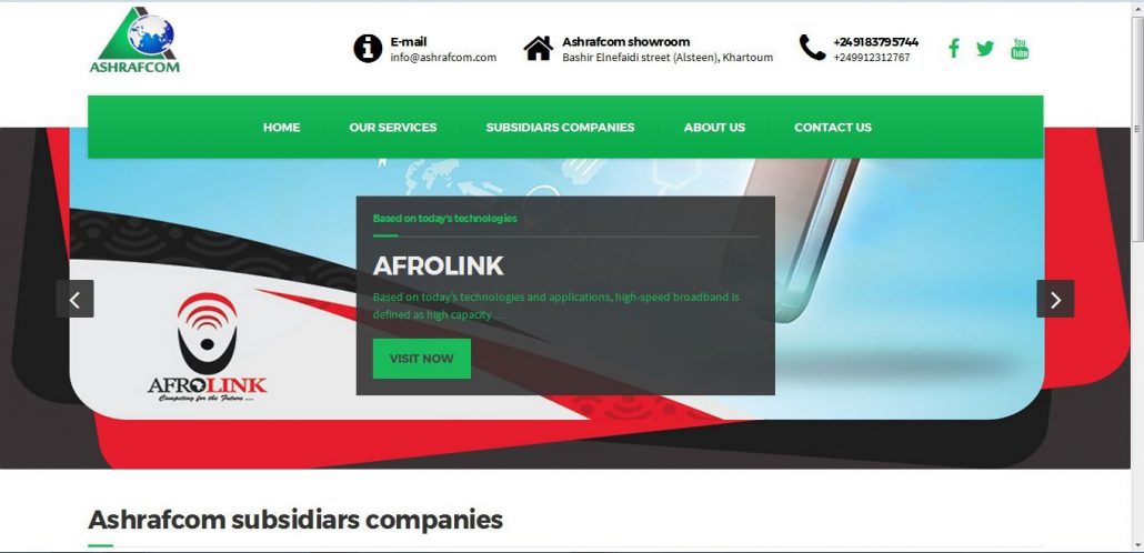 Ashrafcom Group Website
